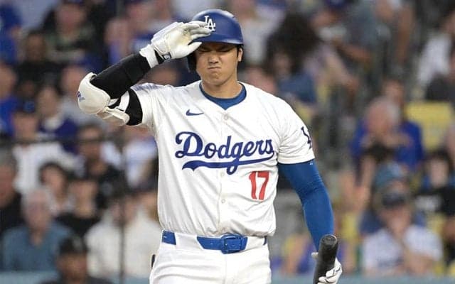 大谷翔平、2戦連続無安打でド軍痛恨2連敗　指揮官退場→直後に逆転…地区2位と3差