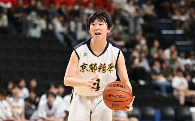 3連覇へのカギは2点ずつの積み重ね…京都精華の司令塔、林咲良は「チーム全体で戦います」