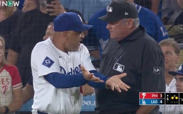 「とんでもない誤審」ド軍・ロバーツ監督がブチギレ！ 試合後も怒り収まらず… 酷すぎる“問答無用の退場処分”の瞬間「そりゃキレるわ」