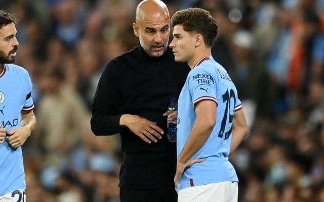 「退団と新たな挑戦を望んだ」去る者追わずのグアルディオラ監督、アルバレスのアトレティコ移籍を認める「彼のおかげで全てを勝ち取った」「幸運を祈るだけだ」