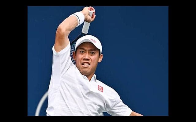  錦織 ストレート勝ちで8年ぶり8強 