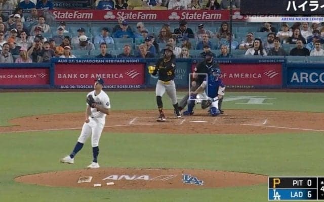 もはや暴力！ “大谷超えの怪物”の低弾道”高速ライナー弾”がヤバすぎる「打球音がおかしい」 打球速度197キロ男にド軍投手もドン引き