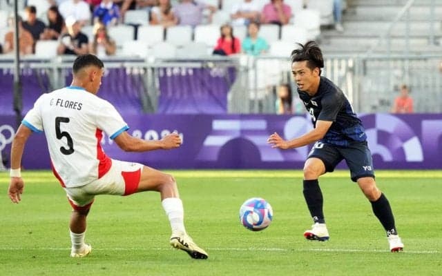 パリオリンピック男子サッカー日本代表「激闘の記録」PHOTOギャラリー30枚　グループリーグ初戦パラグアイ戦「プレミア移籍」斉藤光毅が3点に絡む活躍！三戸舜介、藤尾翔太らの得点で快勝　