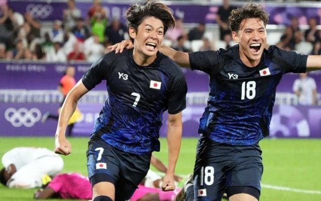 パリオリンピック男子サッカー日本代表「激闘の記録」PHOTOギャラリー25枚　グループリーグ第2戦マリ戦　山本理仁が2試合連続ゴール！PKピンチを守護神・小久保玲央ブライアンが神セーブ