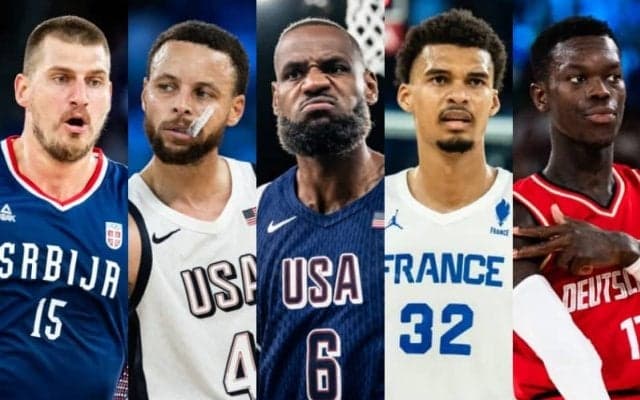 パリ五輪のオールスターファイブが発表…王者アメリカからはレブロン&カリーが選出