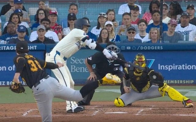 「ボールが逃げる」大谷翔平に一体、何が起こった…！？ 急激に曲がる“高速魔球”がヤバすぎる… ネット騒然「怪物だな」「ダルビッシュかよｗ」