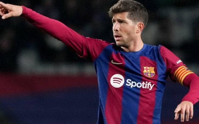 セルジ・ロベルトがバルセロナに別れ、13歳からバルサ一筋