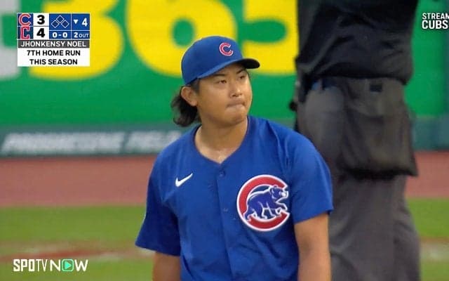 今永昇太、10勝目ならず　痛恨7失点も鈴木誠也が黒星消す犠飛　カブス怒涛の8得点で一時同点に追いつく猛攻