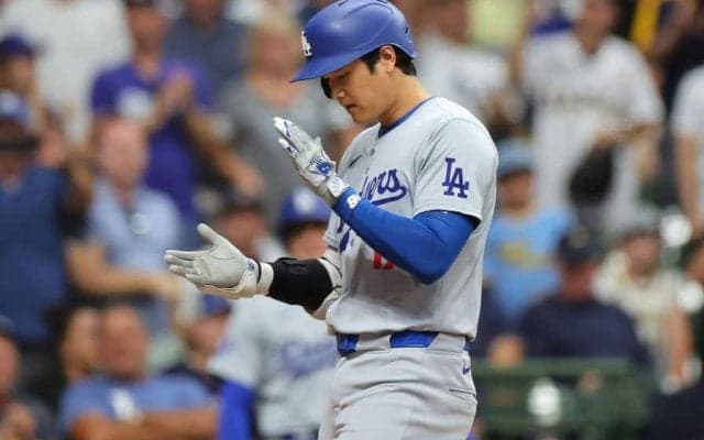大谷翔平、36号2ランでド軍4連勝　ベッツとアベック弾…カーショー復帰後初勝利