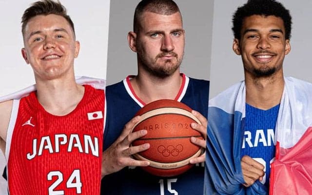 リバウンド王はヨキッチ、日本代表・ホーキンソンがウェンバンヤマと並んで2位に／パリ五輪男子スタッツランキング