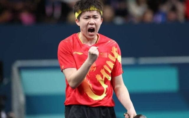 商売道具を壊される前代未聞の悲劇　卓球世界王者を襲った「ラケット破壊」【パリ五輪事件簿】