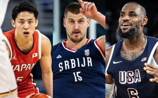 ヨキッチ、レブロンと並んだ河村勇輝…世界相手にアシストでも魅せた／パリ五輪男子スタッツランキング