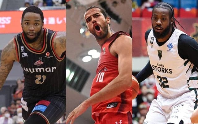 外国籍3選手がBリーグ自由交渉選手リストから抹消…いずれも海外クラブへ移籍