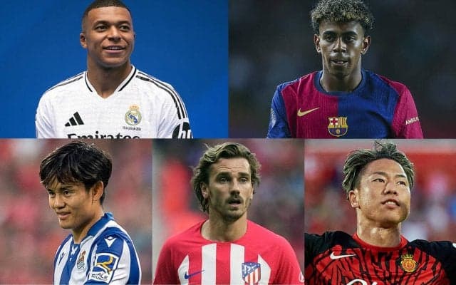 【ラ・リーガ シーズンプレビュー】ムバッペ加入の王者マドリーが大本命…久保建英に加え、浅野拓磨が初参戦