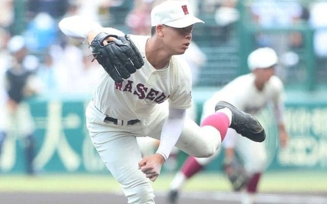 早実、劇的サヨナラ勝利　2年生左腕・中村が10回144球無失点＆殊勲打…甲子園騒然