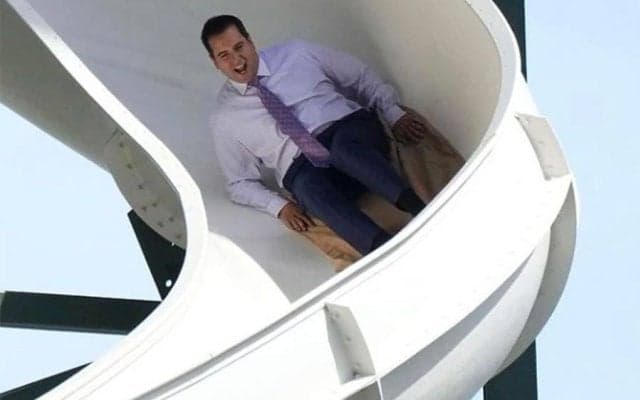 大谷翔平からイジられた“8箇所骨折”　ド軍レポーター、悪夢の滑り台「軽く見ていた」