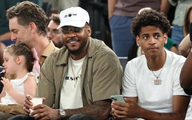 ブロニーと“息子対決”なるか…カーメロの息子キヤンがNBA入りへの意欲を語る