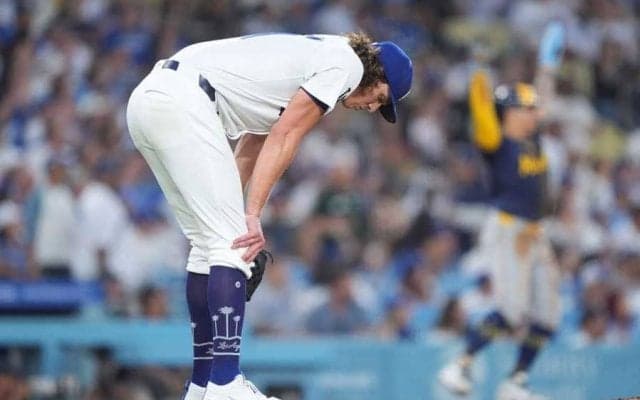 ド軍緊急事態、エース右腕離脱に「あああ…」　止まらぬ投手の離脱…衝撃の「10」