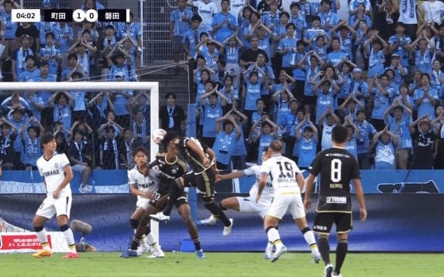 「Ｊレベルを超えてる」日本代表DFが町田デビューから４分弱で初ゴール！「中山雄太マジか」「背筋力がエグい」ヘディング弾が話題