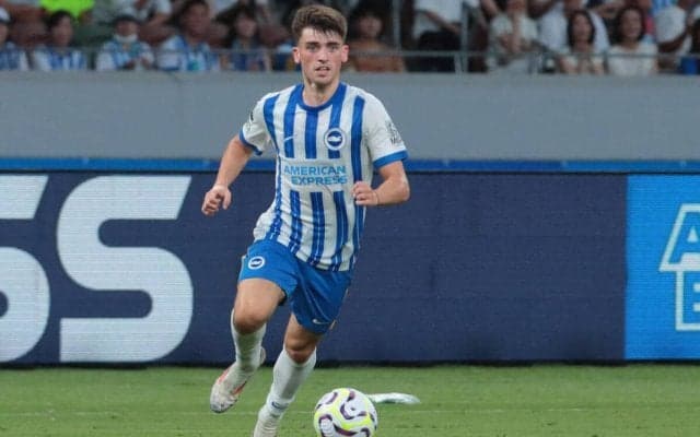 ストークがブライトンのアイルランド代表MFモランをレンタルで獲得…昨季はブラックバーンで41試合4G9A、今夏は来日も