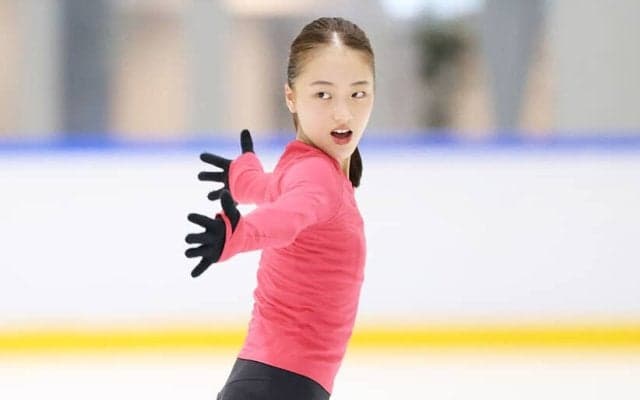 フィギュアスケート上薗恋奈が高橋大輔から学んだ「美」　注目度上昇の14歳が強化合宿で収穫