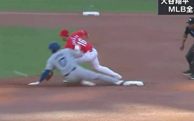 「デコピンよく走ってる」大谷翔平、36・37個連続盗塁成功　絶妙タッチアップも… 足で魅せまくる