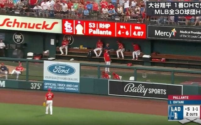 球場騒然… 大谷翔平に「ドン引き」 高速弾丸アーチの“着弾地点”が怖すぎると話題に「逃げて！」