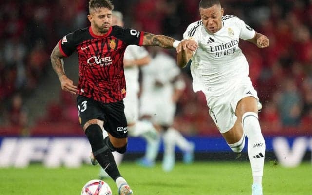 浅野がラ・リーガデビュー、王者マドリーはマジョルカにドローで引き分け発進【ラ・リーガ】