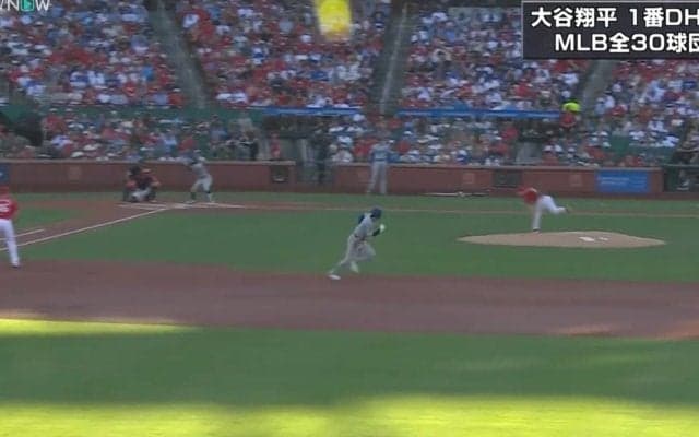 大谷翔平には「やっちゃダメ」　解説者も警告… 相手投手が下手すぎる牽制→“完璧すぎる盗塁”に騒然