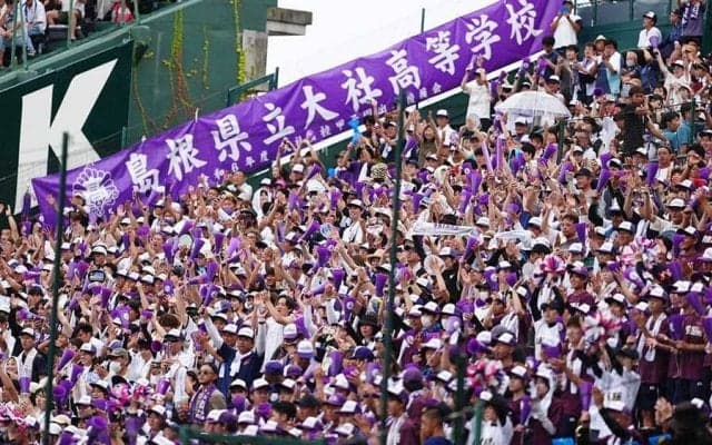 アルプス満席…大社の大応援に甲子園騒然　2800枚完売…球場飲み込む声量