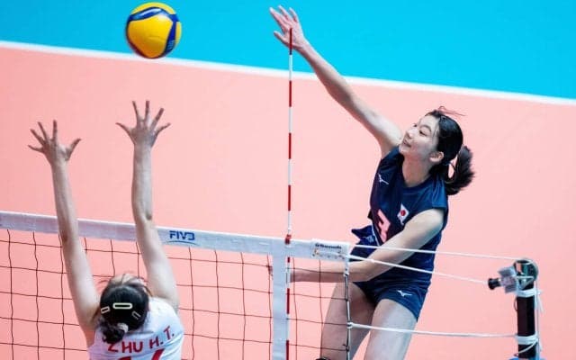 ユニバ女子日本代表　アジア東部地区選手権で準優勝