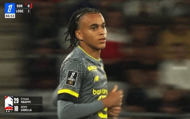 エンバペ弟も逸材！？ デビューから６分間でゴール関与の瞬間「まだ17歳とかバケモノ」「上手いじゃん」「出番が増えそう」ファンも期待