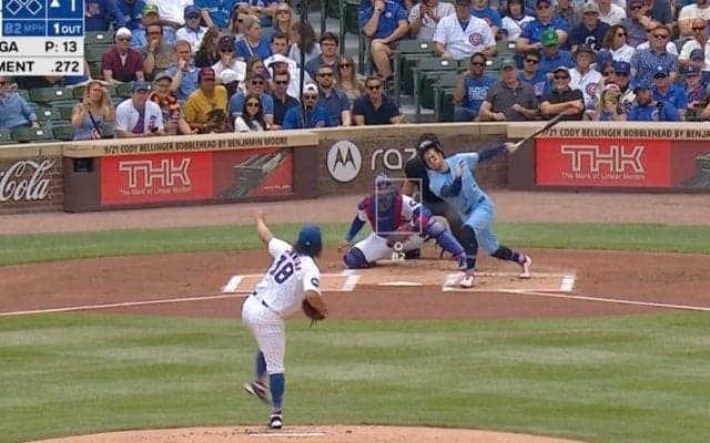 今永昇太、衝撃の“魔球”が「落ちすぎ」　バットにまったく当たらない… 圧巻の奪三振シーンが「エグすぎる」