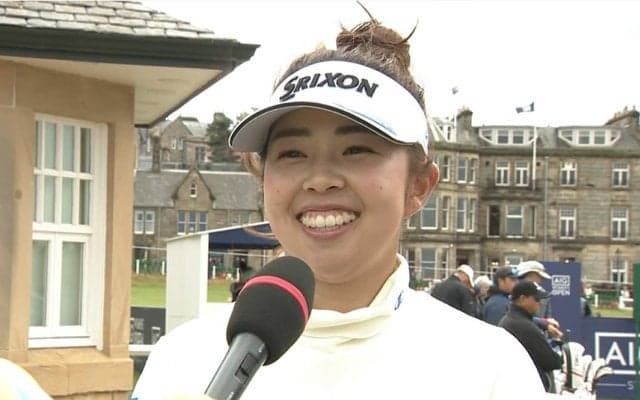 山下美夢有は難コースを警戒「粘り強いゴルフをして少しでも伸ばせるように」