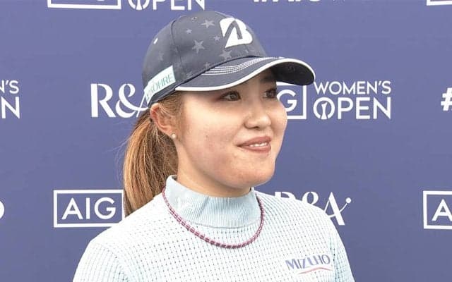 古江彩佳、セント・アンドリュース攻略へ「風にしっかり対応していけるように頑張りたい」