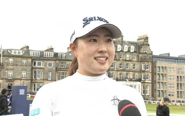 竹田麗央、聖地が舞台のAIG女子オープンへ「ここで自分が試合に出られるのがすごく楽しみ」