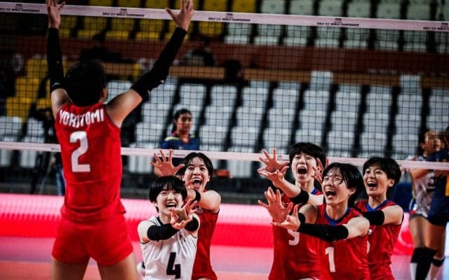 U17女子日本代表　エクアドルに快勝し世界選手権ベスト8進出