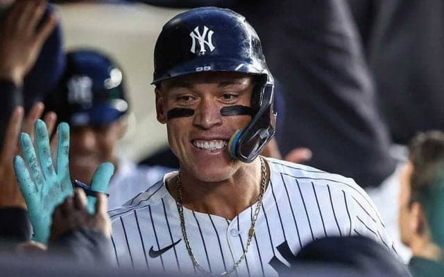 ジャッジ、1試合2発の47号　6戦5発と絶好調、年間60HR＆150打点ペース…大谷翔平と8本差