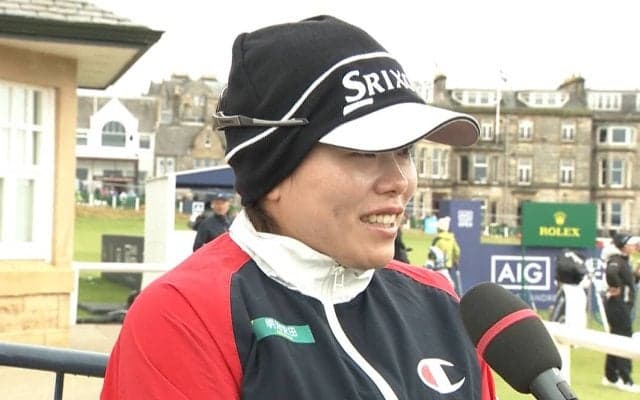 勝みなみ「しっかり4日間回って上位を目指して」　AIG女子オープンへ意気込み