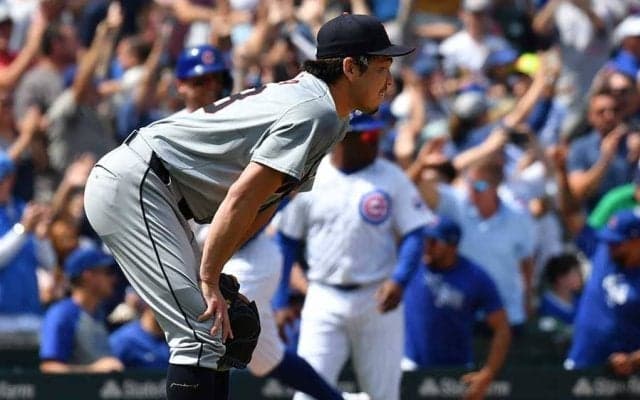 前田健太、5回6失点で6敗目…マウンドでぼう然　鈴木誠也に安打→満塁被弾、防御率6.42