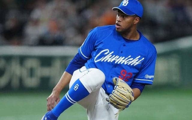 中日守護神マルティネスがNPB争奪戦　鷹など5、6球団が興味…海外報道