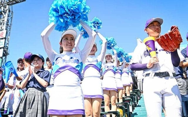 “世界2位”で話題、関東一チアが復活　2試合不在も…大会終えアルプスへ