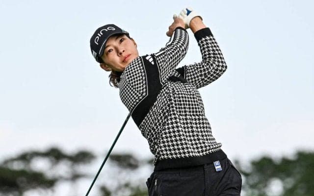 渋野日向子、リンクスの強風に苦戦「何をしているのか分からないようなゴルフ」