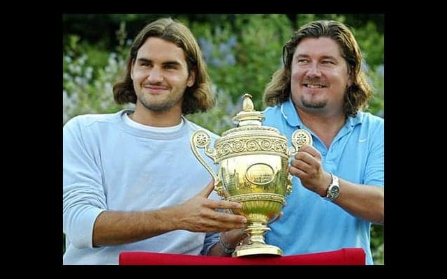 フェデラー四大大会初V時のコーチが死去