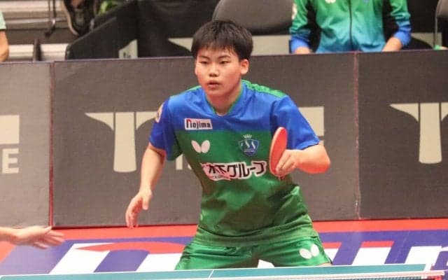 17歳・松島輝空が滲ませた主力としての覚悟「自分自身エースとして2点を取る」　KM東京を開幕勝利に導いた2人のサウスポーたち【Tリーグ】