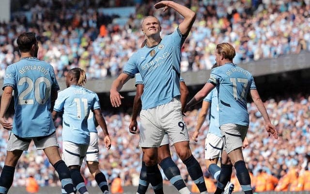 ハーランドが圧巻ハットトリックでギュンドアン再デビュー祝う！　王者シティが昇格組に4発完勝で開幕2連勝【プレミアリーグ】