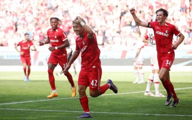 堂安が開幕弾、チェイス・アンリがファーストチームデビューのシュツットガルトにフライブルクが逆転勝利【ブンデスリーガ】