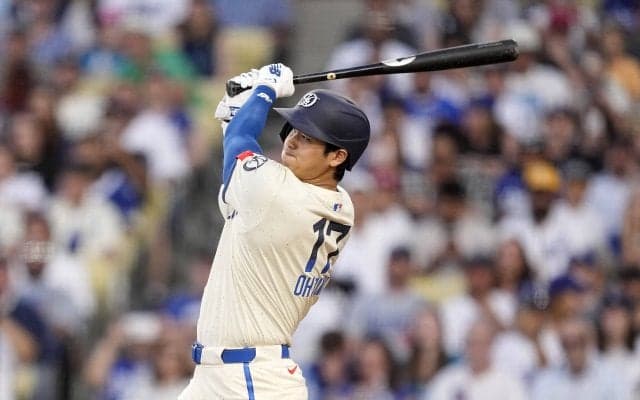大谷翔平、2試合連発41号逆転ツーラン！ 前人未到「50-50」達成へ再び量産体制…年間51本ペース 2位オズナと4本差