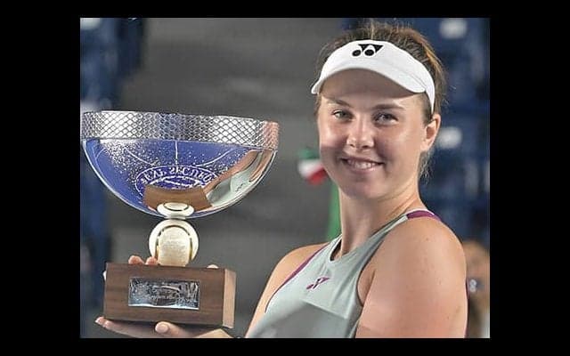 全米OP前哨戦でツアー初V