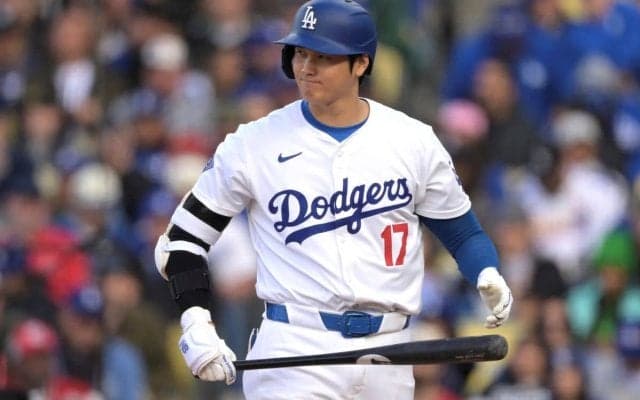 大谷翔平、3打数無安打1死球で8試合ぶりノーヒット　チームはベッツの勝ち越し2ランで辛くも勝利